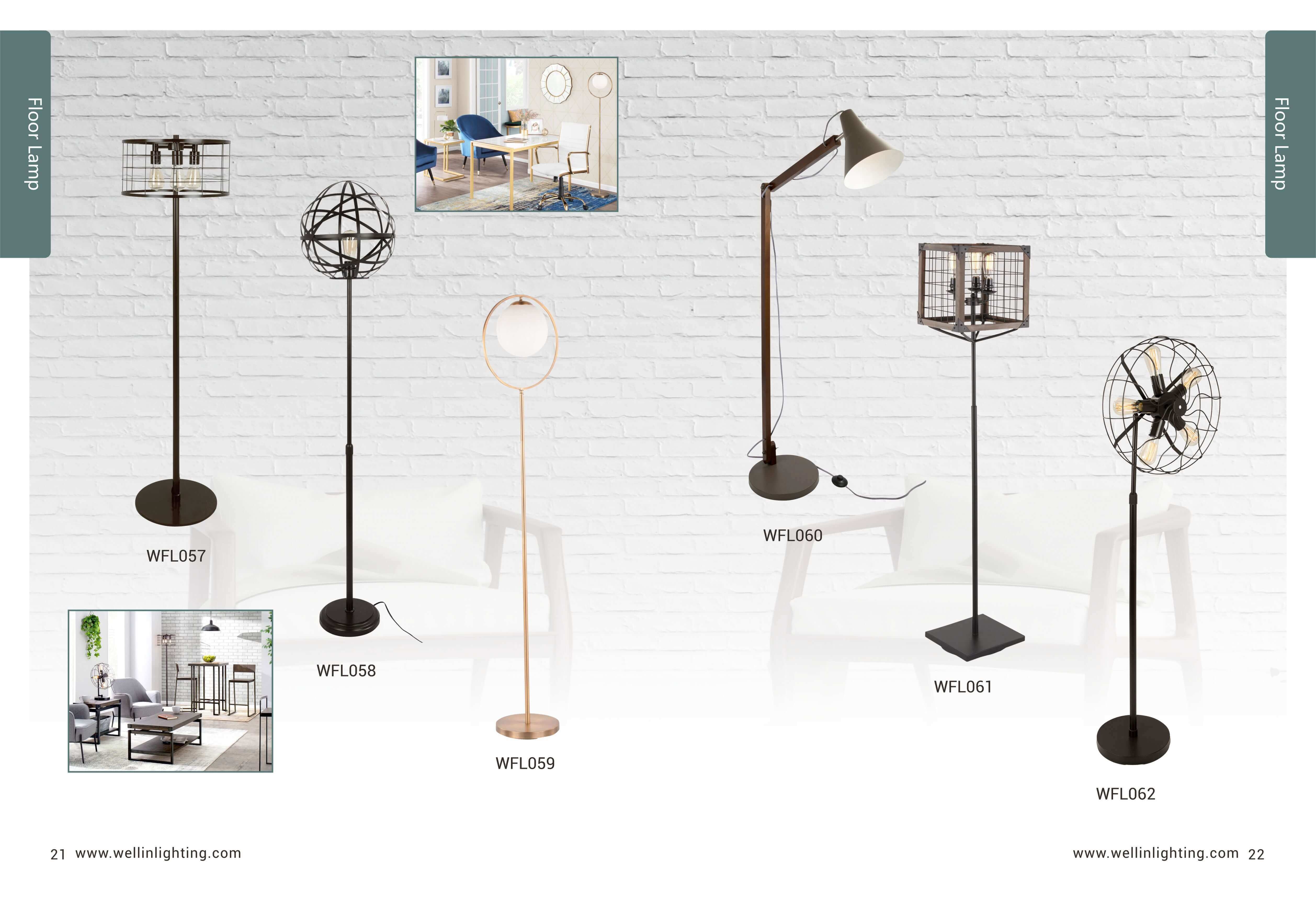 WELLIN Vintage Floor Lamp (1)