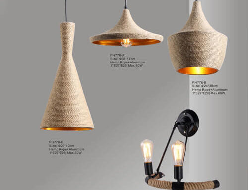 Hemp Rope Pendant Light PH777/778