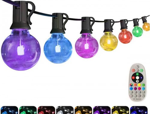 48ft G40 Wedding Party Decoration Led Solar Powered String Lights WTYN172