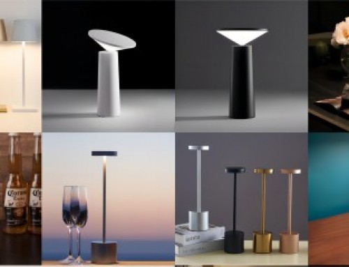 LED table lamp REAL production pictures